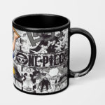 One Piece Luffy Anime Series Ceramic Coffee Mug (Black)-3
