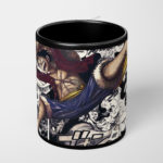 One Piece Luffy Anime Series Ceramic Coffee Mug (Black)-6