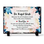 Personalized Doctor Thank You Rock Slate Gift for Doctor 1